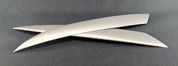 Накладки на фары (реснички) Ford Focus 2 2005-2008 дорестайлинг (ABS)